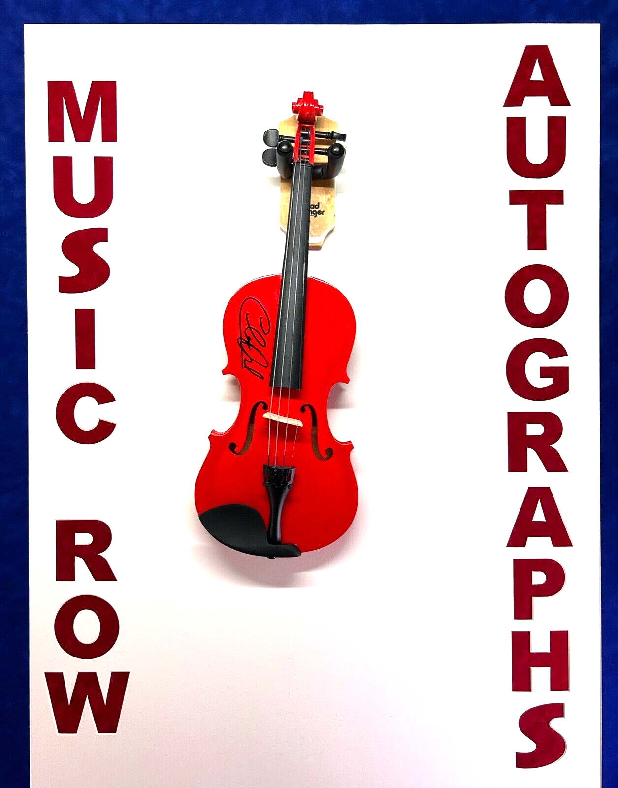 CHARLIE DANIELS Signed Autographed Red Fiddle Country Music JSA LOA
Opens in a new window or tab