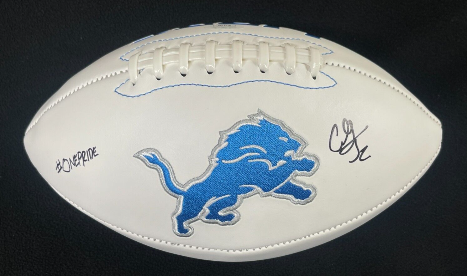 Chauncey Gardner-Johnson Signed & Inscribed Detroit Lions Football JSA COA CJ
Opens in a new window or tab