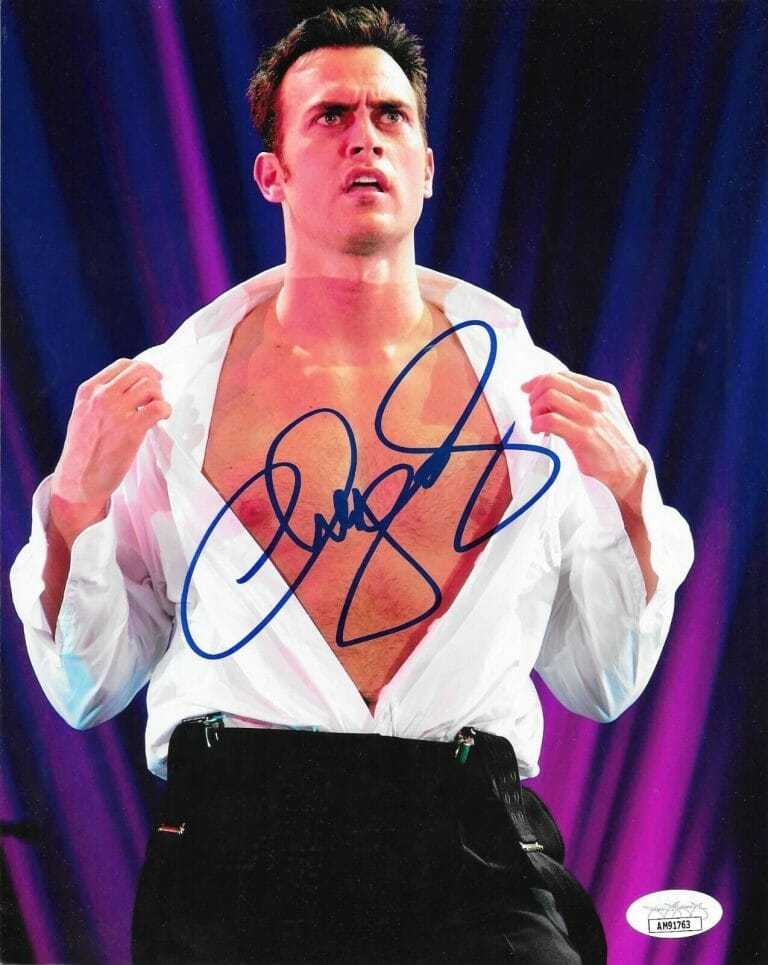 Cheyenne Jackson Actor Singer signed 8x10 photo autographed #2 JSA ...