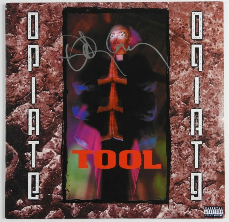 DANNY CARREY TOOL JSA SIGNED AUTOGRAPH ALBUM VINYL RECORD OPIATE
 COLLECTIBLE MEMORABILIA