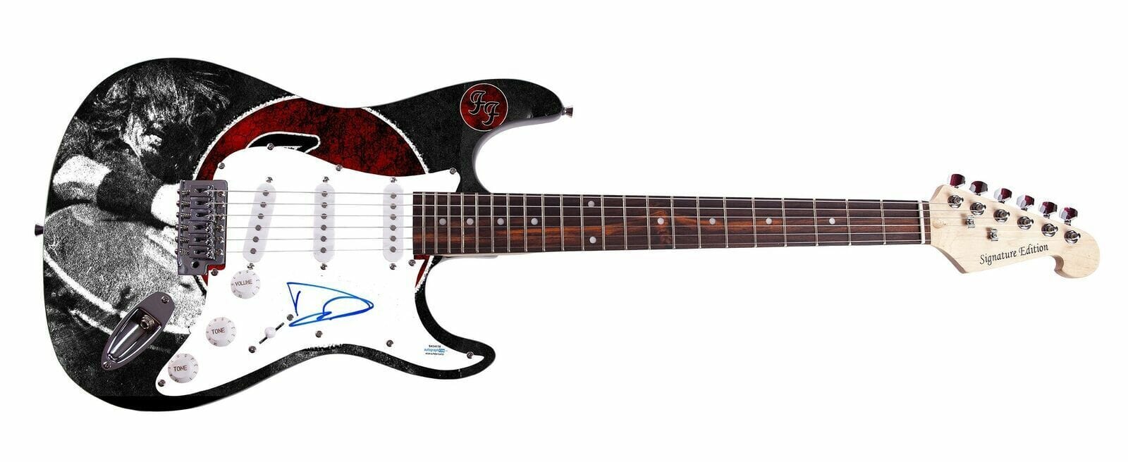 Dave Grohl Autographed Nirvana Foo Fighters Signed Guitar ACOA
