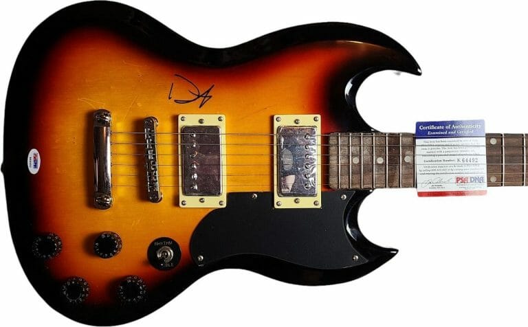 DAVID ARCHULETTA AUTOGRAPHED SIGNED GUITAR UACC AFTAL RACC TS PSA
 COLLECTIBLE MEMORABILIA