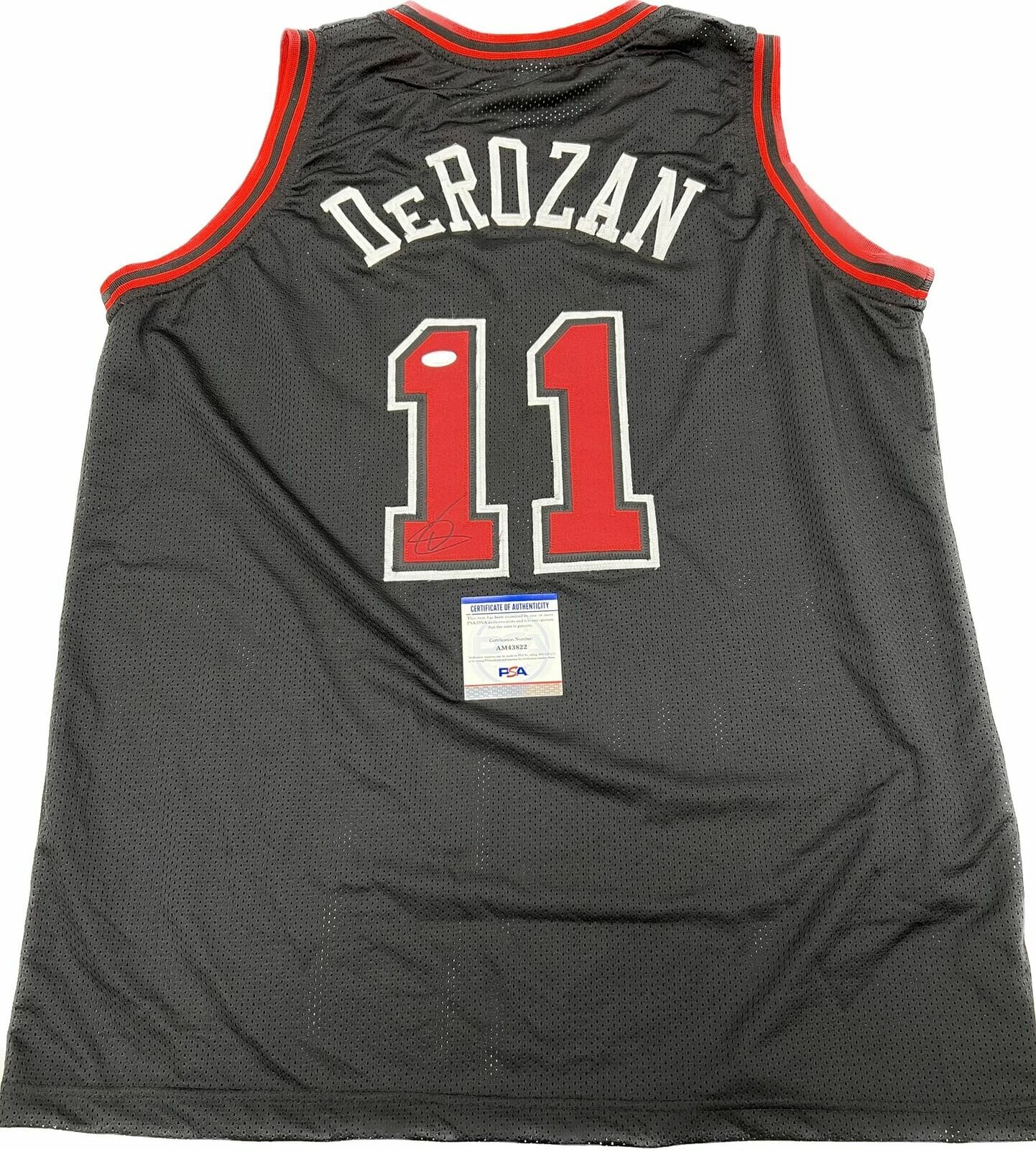 DeMar DeRozan Autographed Chicago Bulls Jersey (COA included