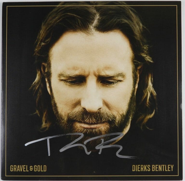 DIERKS BENTLEY JSA SIGNED AUTOGRAPH RECORD ALBUM GRAVEL & GOLD
COLLECTIBLE MEMORABILIA