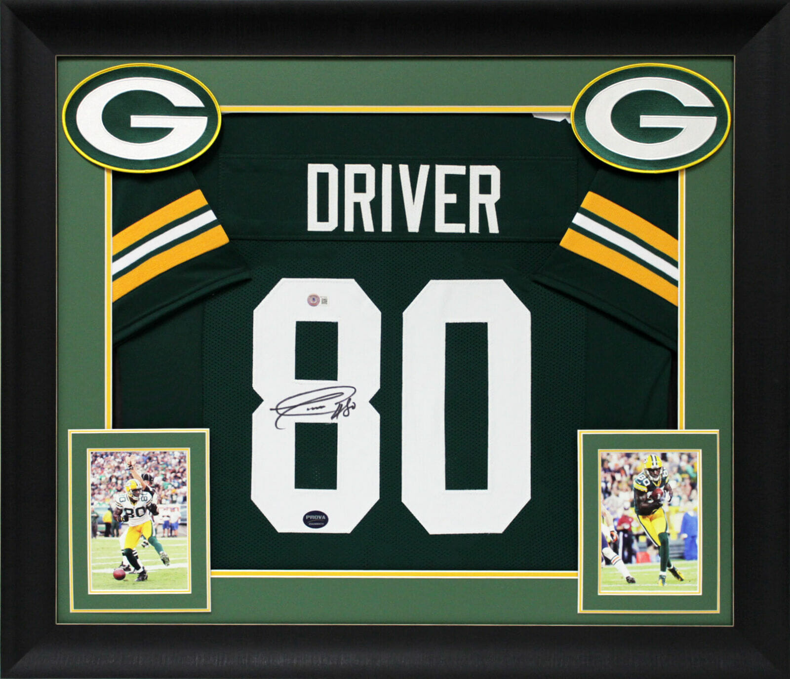 Donald Driver Memorabilia, Autographed Donald Driver Collectibles