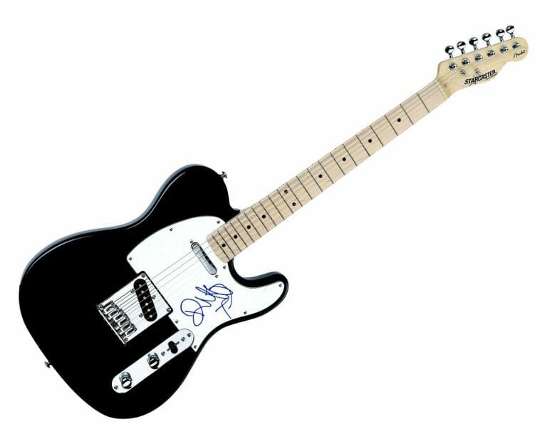 DUFFY AUTOGRAPHED SIGNED TELECASTER GUITAR
 COLLECTIBLE MEMORABILIA
