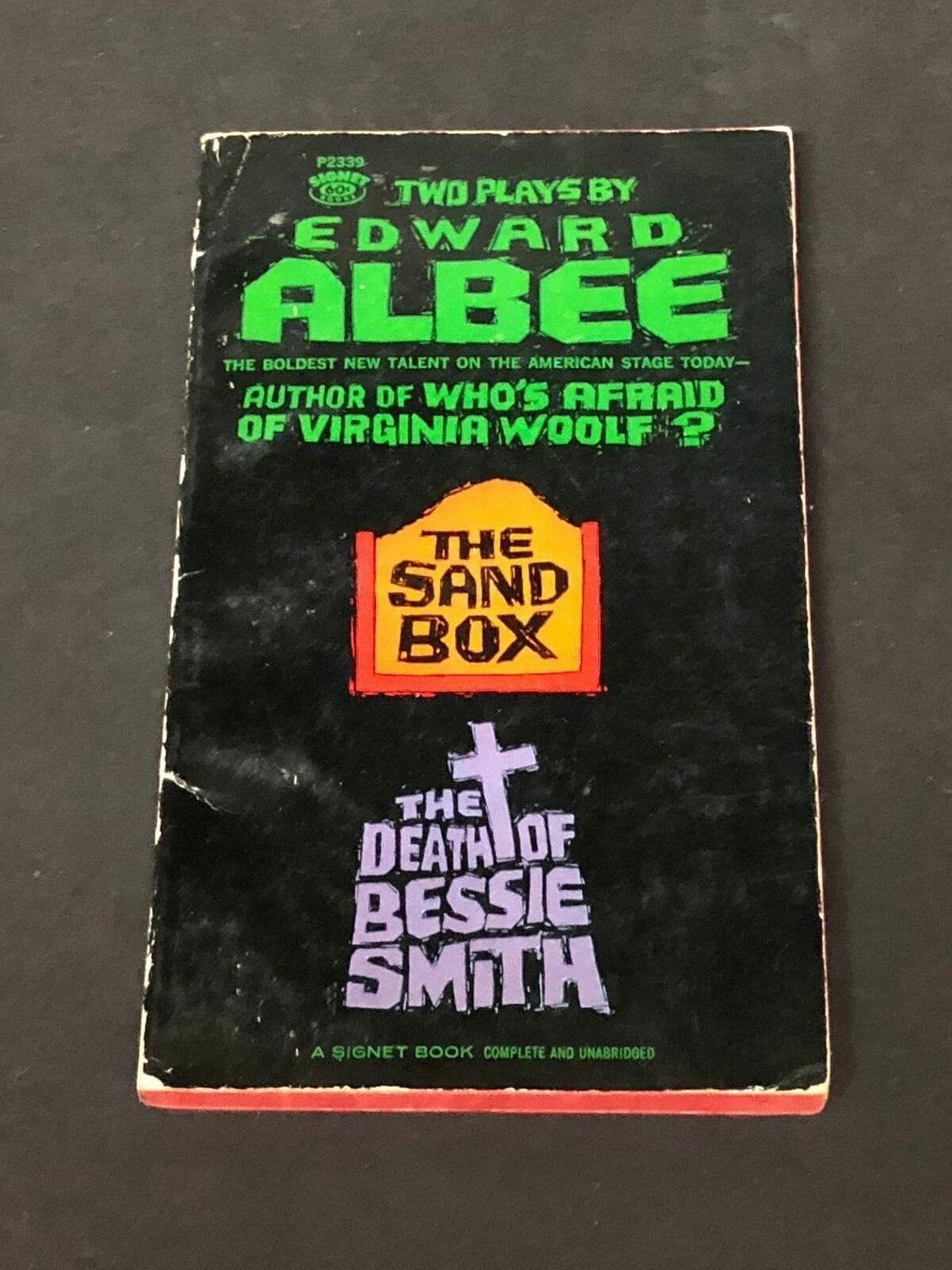 Edward Albee The Sandbox The Death Of Bessie Smith Signed Autograph Book
Opens in a new window or tab
