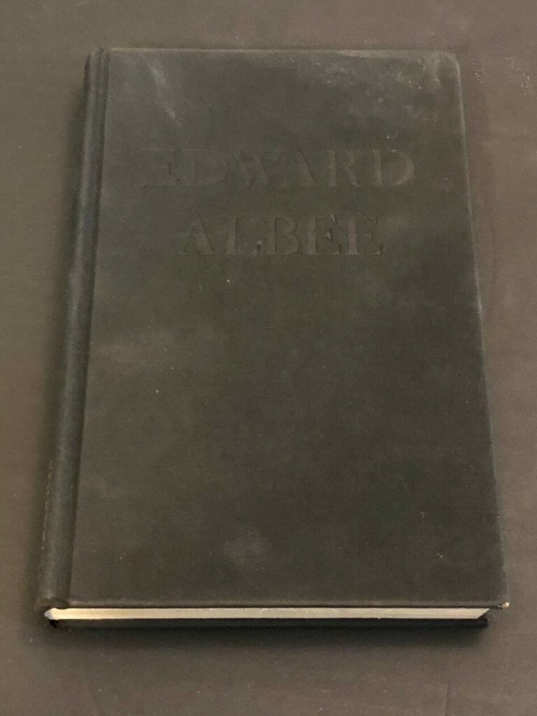 EDWARD ALBEE WHO’S AFRAID OF VIRGINIA WOOLF SIGNED AUTOGRAPH 2ND ATHENEUM BOOK
 COLLECTIBLE MEMORABILIA