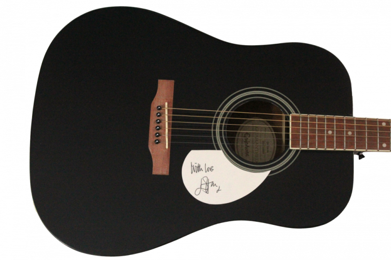 ELTON JOHN SIGNED AUTOGRAPH FULL SIZE GIBSON EPIPHONE GUITAR W/ JSA COA
 COLLECTIBLE MEMORABILIA