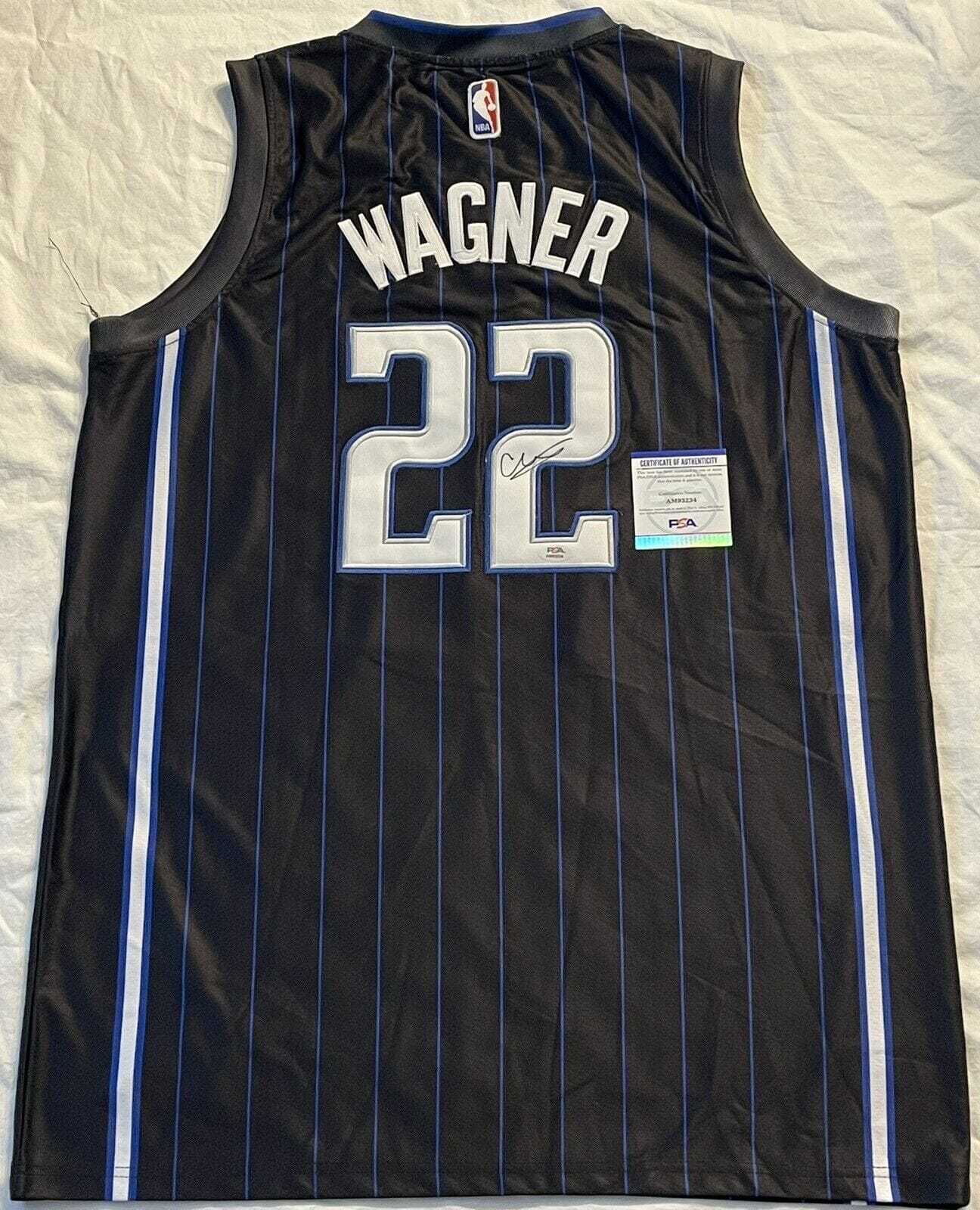 Franz Wagner Orlando Magic Autographed Jersey