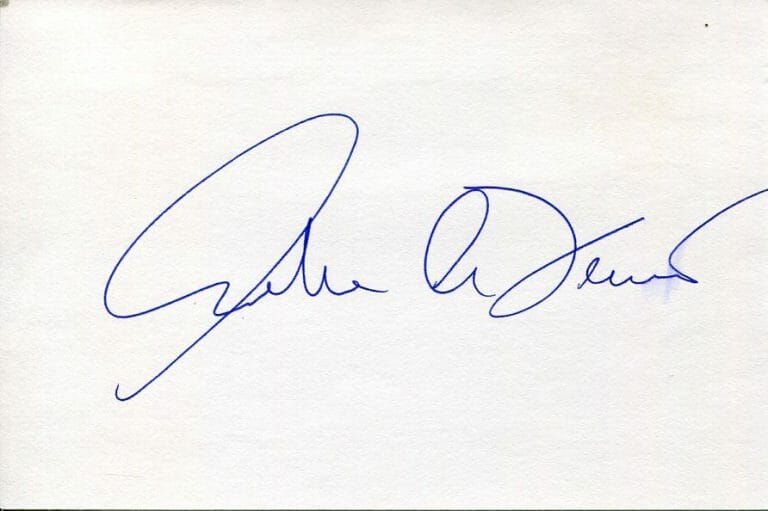 GERALDINE FERRARO VP CANDIDATE NY US REPRESENTATIVE CONGRESS SIGNED AUTOGRAPH
 COLLECTIBLE MEMORABILIA