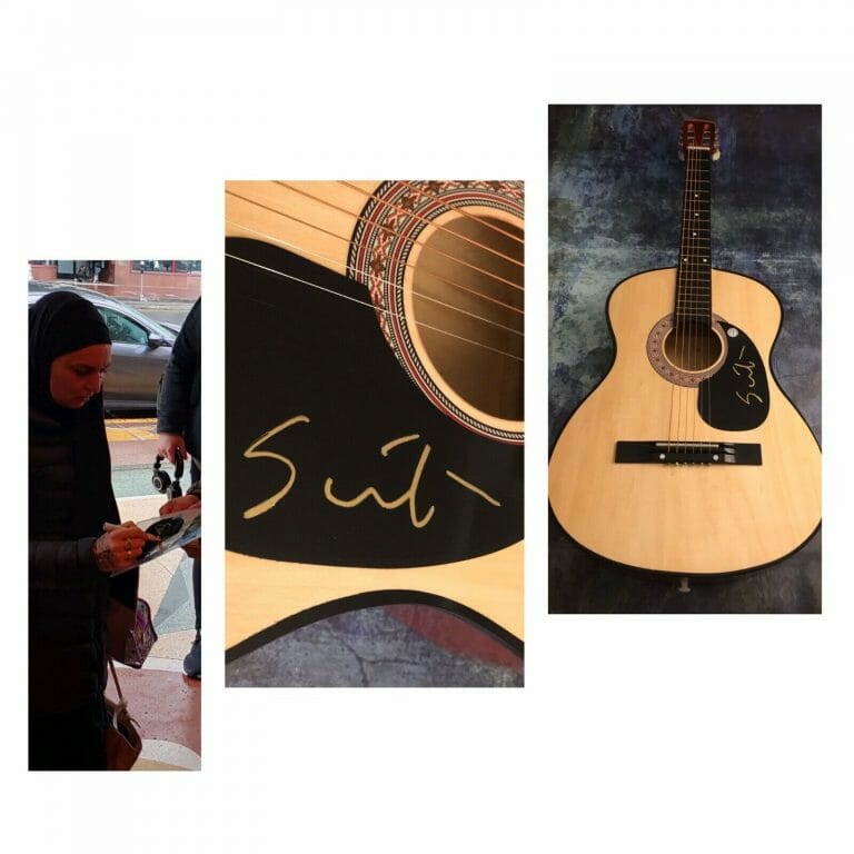 GFA NOTHING COMPARES 2 U * SINEAD O’CONNOR * SIGNED ACOUSTIC GUITAR PROOF COA
 COLLECTIBLE MEMORABILIA