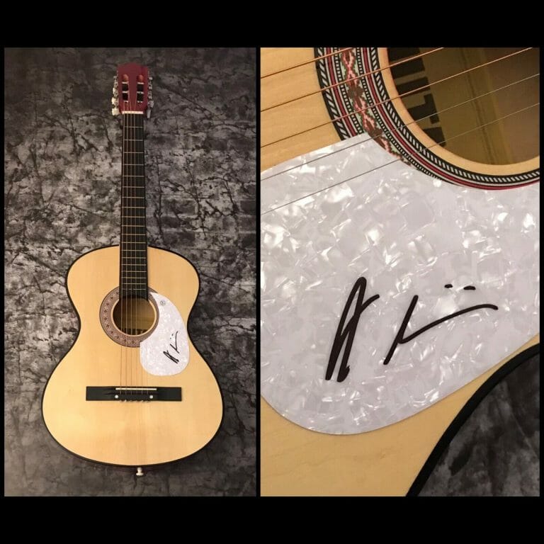 GFA TRICK ALBUM MARY STAR * ALEX G * SIGNED ACOUSTIC GUITAR A3 COA
 COLLECTIBLE MEMORABILIA