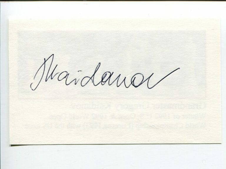 GREGORY KAIDANOV CHESS GRANDMASTER US CHAMPION HALL OF FAME SIGNED AUTOGRAPH
 COLLECTIBLE MEMORABILIA