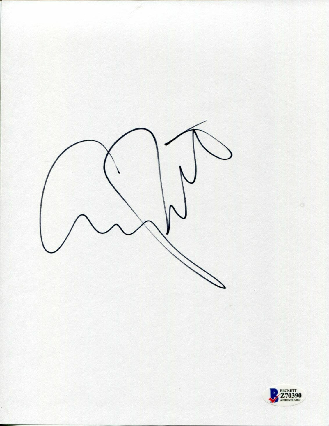 Gwyneth Paltrow Iron Man Pepper Potts The Avengers Signed Autograph BAS Beckett
