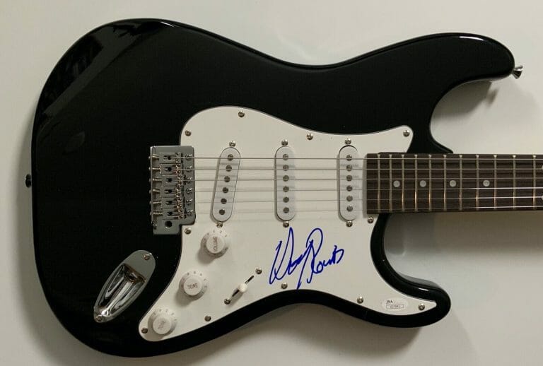 HENRY ROLLINS BLACK FLAG JSA AUTOGRAPH SIGNED GUITAR STRATOCASTER
 COLLECTIBLE MEMORABILIA