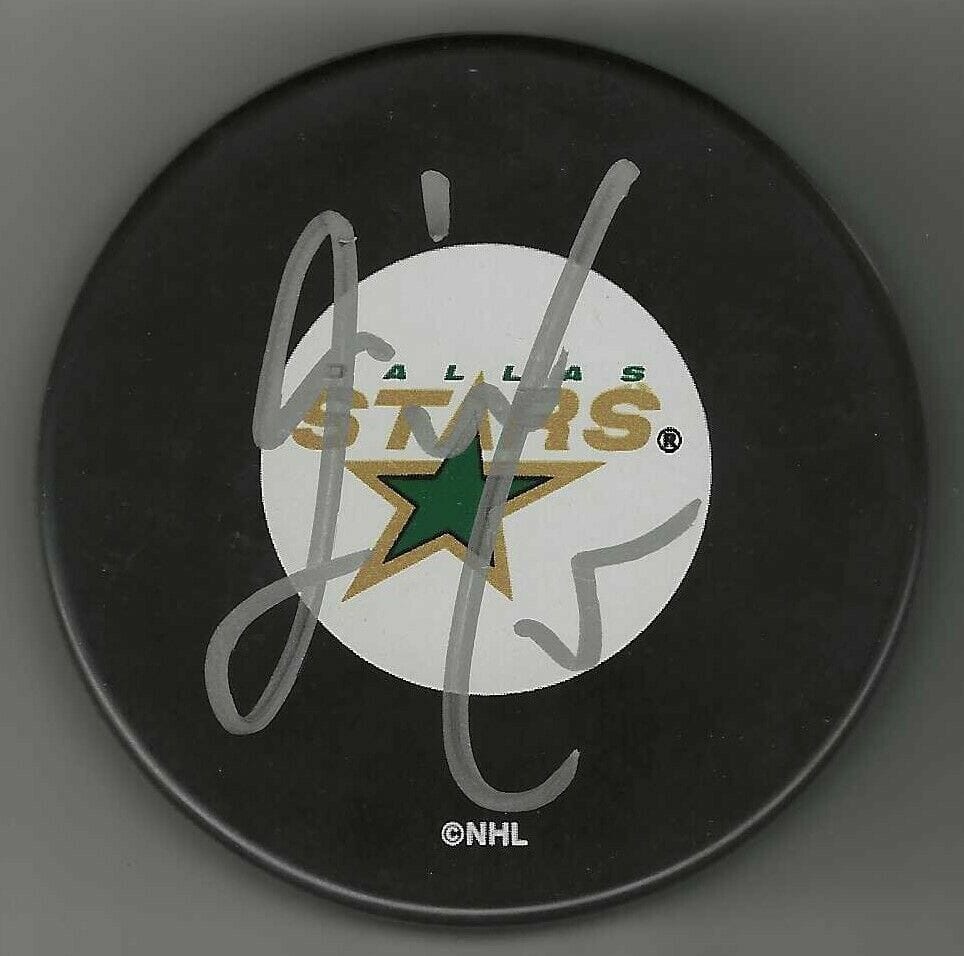 Jack Campbell Signed Dallas Stars Puck Tortonto Maple Leafs Opens in a ...