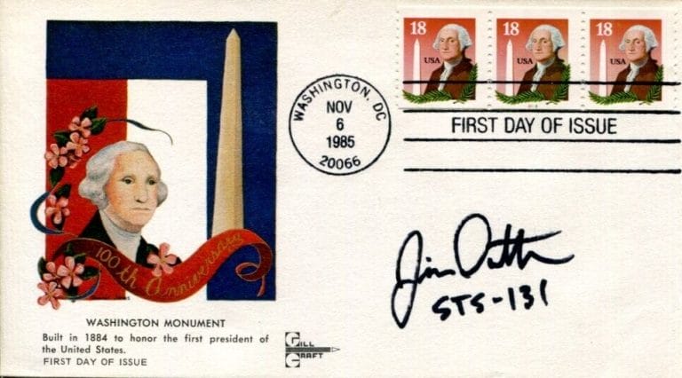 JAMES DUTTON NASA ASTRONAUT STS-131 TEST PILOT SPACE SIGNED AUTOGRAPH FDC
 COLLECTIBLE MEMORABILIA