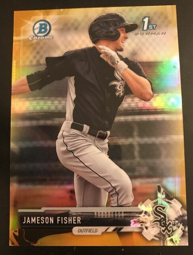 JAMESON FISHER RC GOLD REFRACTOR 1/50 EBAY 1/1 2017 BOWMAN CHROME
 COLLECTIBLE MEMORABILIA