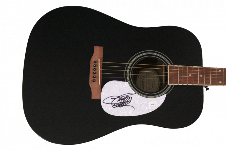 Jason Aldean Signed Autograph Full Size Gibson Epiphone Guitar w/ JSA ...