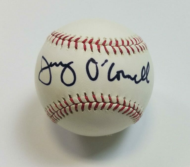 JERRY O’CONNELL AUTOGRAPHED SIGNED BASEBALL ROMLB ACOA
 COLLECTIBLE MEMORABILIA