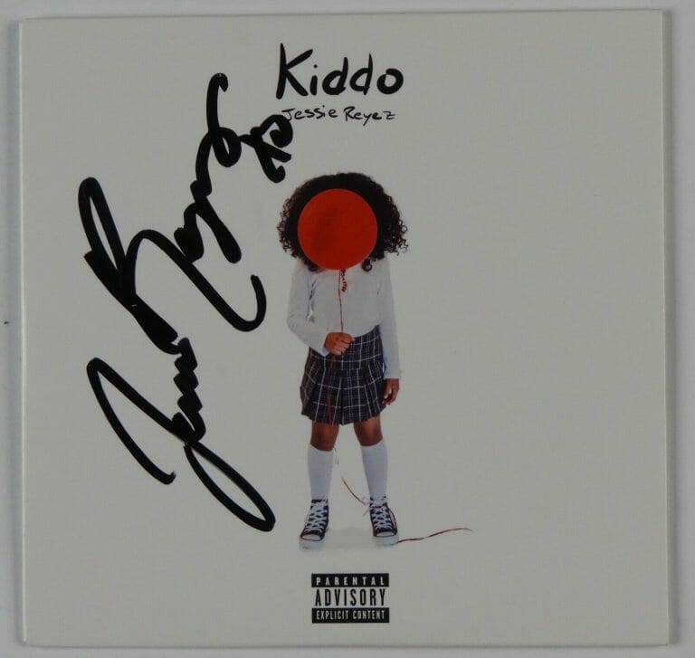 JESSIE REYEZ JSA SIGNED AUTOGRAPH CD KIDDO
 COLLECTIBLE MEMORABILIA