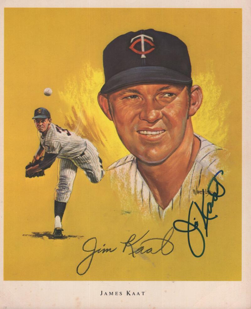JIM KAAT TWINS SIGNED AUTOGRAPHED 8X10 PHOTO W/ COA Opens in a new ...
