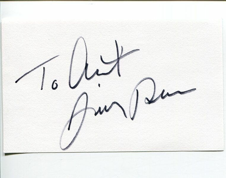 JIMMY DEAN COUNTRY MUSIC HALL OF FAME HOF SINGER LEGEND SIGNED AUTOGRAPH
 COLLECTIBLE MEMORABILIA