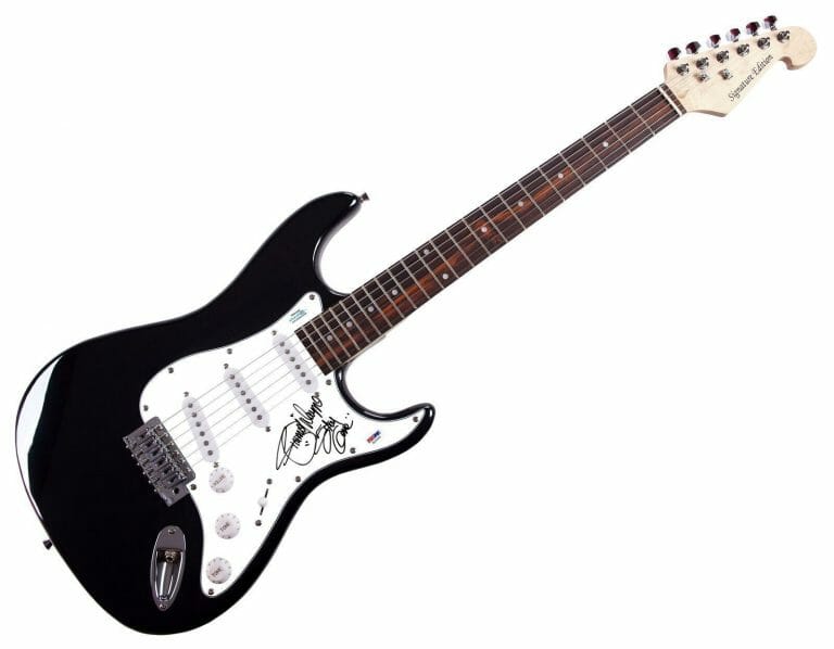 JIMMY WAYNE AUTOGRAPHED SIGNED GUITAR ACOA PSA
 COLLECTIBLE MEMORABILIA