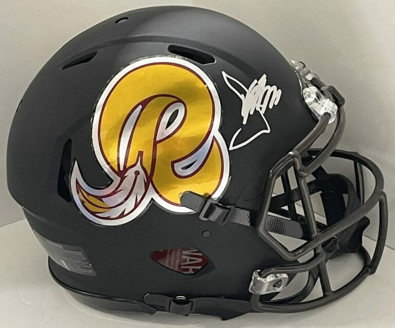 JOE GIBBS SIGNED AUTOGRAPHED WASHINGTON REDSKINS CUSTOM F/S HELMET PSA/DNA
 COLLECTIBLE MEMORABILIA