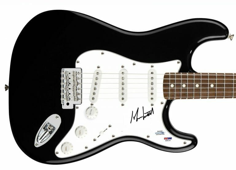 JOHN HIATT AUTOGRAPHED SIGNED GUITAR ACOA
 COLLECTIBLE MEMORABILIA