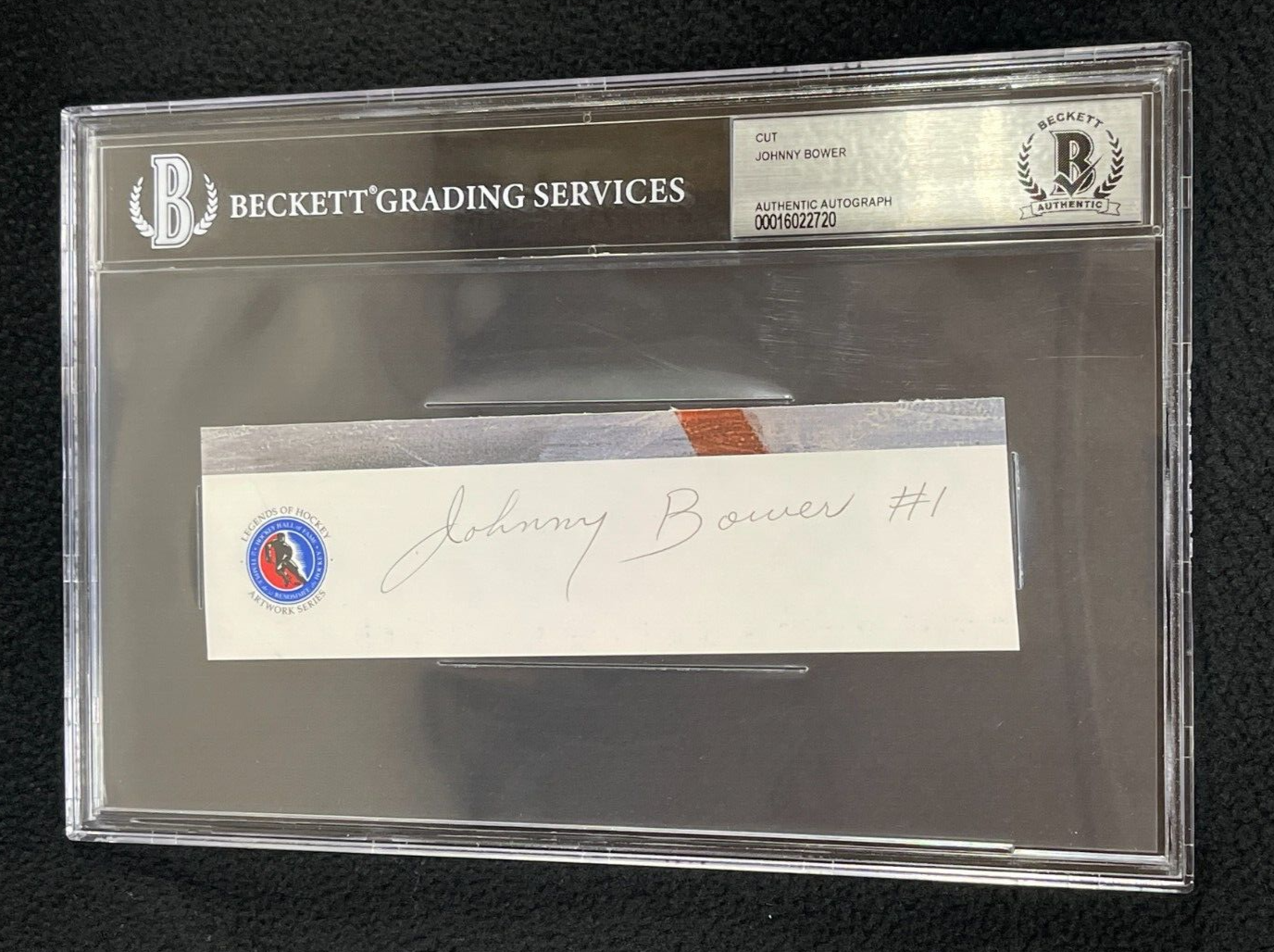 Johnny Bower Signed Cut Autograph Beckett Certified Toronto Maple Leafs
Opens in a new window or tab