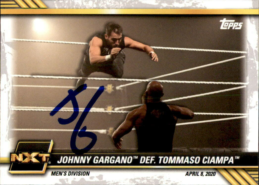 Johnny Gargano Signed 2021 Topps WWE NXT Card #9
Opens in a new window or tab