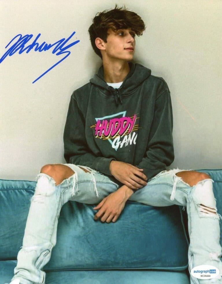 JOSH RICHARDS SIGNED AUTOGRAPH 8x10 PHOTO PICTURE ACOA TIK TOK BARSTOOL