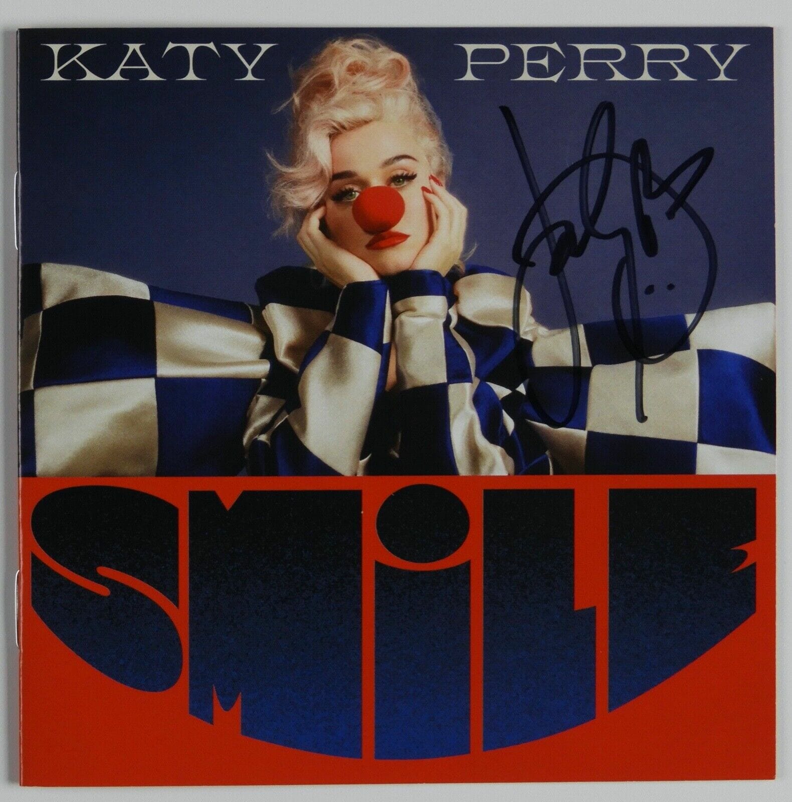 Katy Perry JSA Signed Autograph CD Booklet Smile Includes CD
