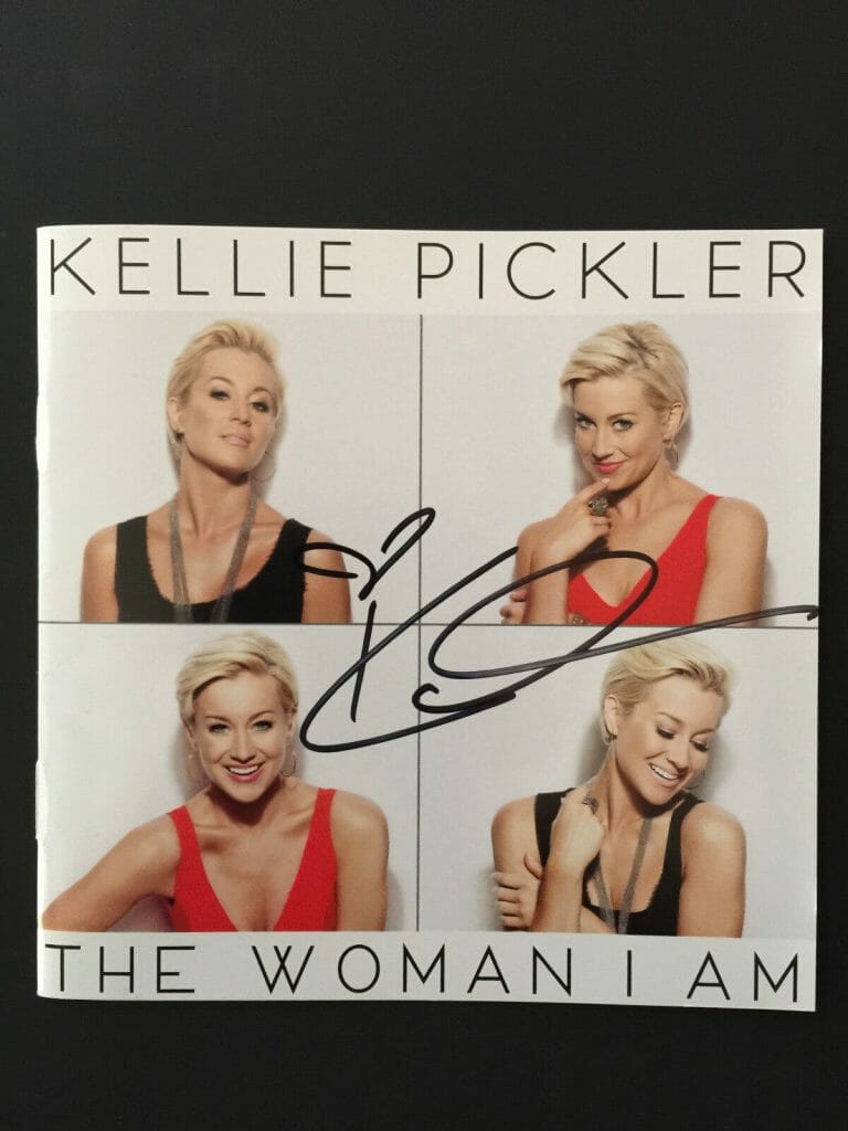 KELLIE PICKLER SIGNED AUTOGRAPH JSA CD THE WOMAN I AM
 COLLECTIBLE MEMORABILIA