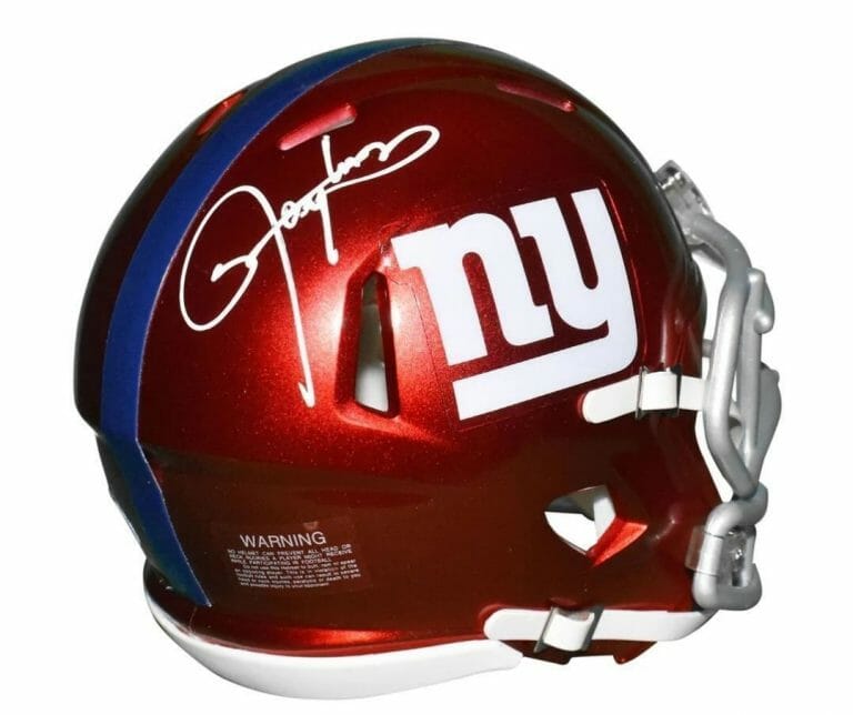 NY good Giants Lawrence Taylor signed footbal