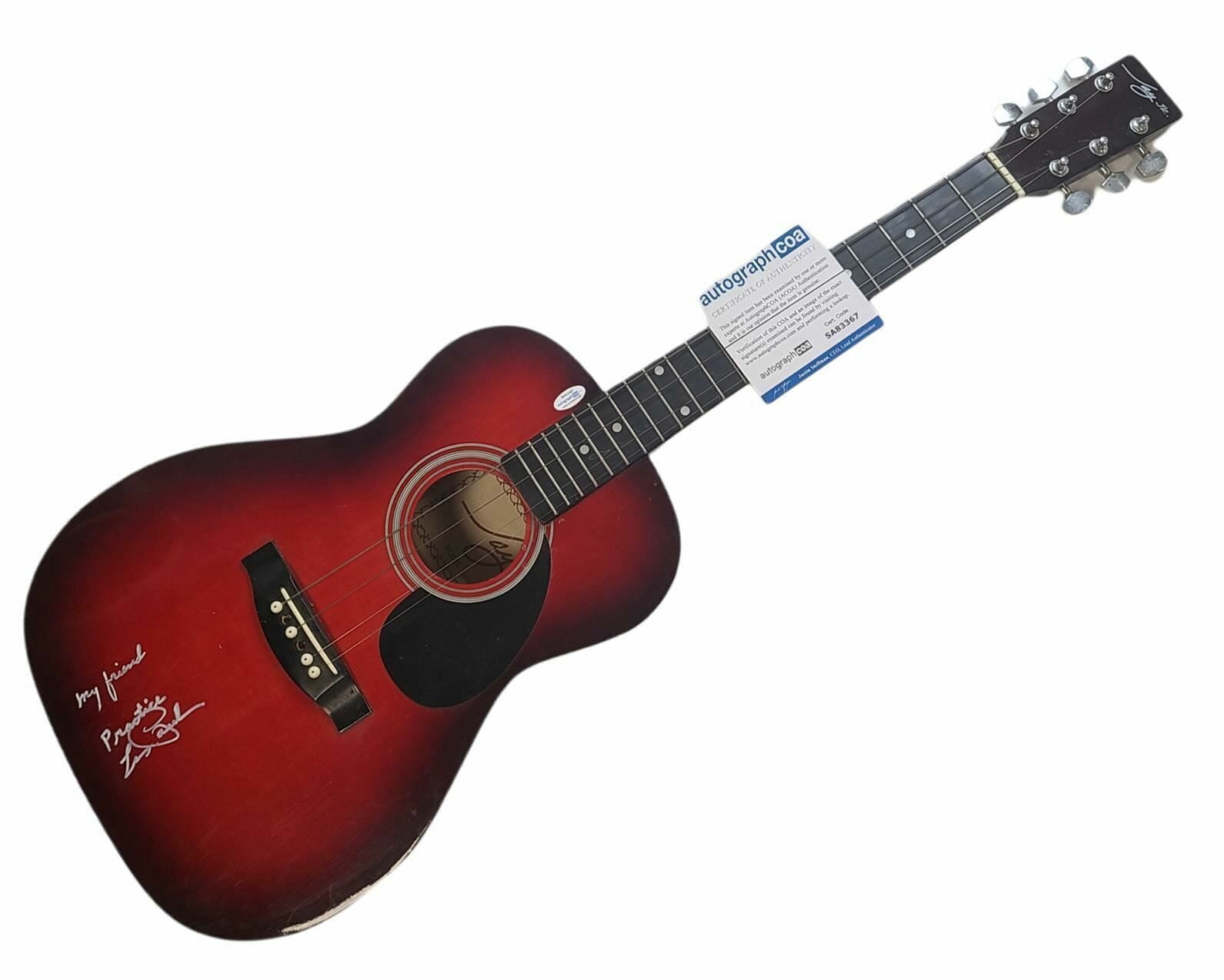 Les Paul Autographed Signed Jay Turser Guitar ACOA ACOA
Opens in a new window or tab