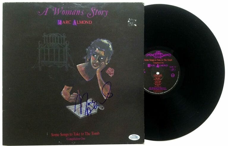 MARC ALMOND SIGNED A WOMAN’S STORY ALBUM LP ACOA
COLLECTIBLE MEMORABILIA