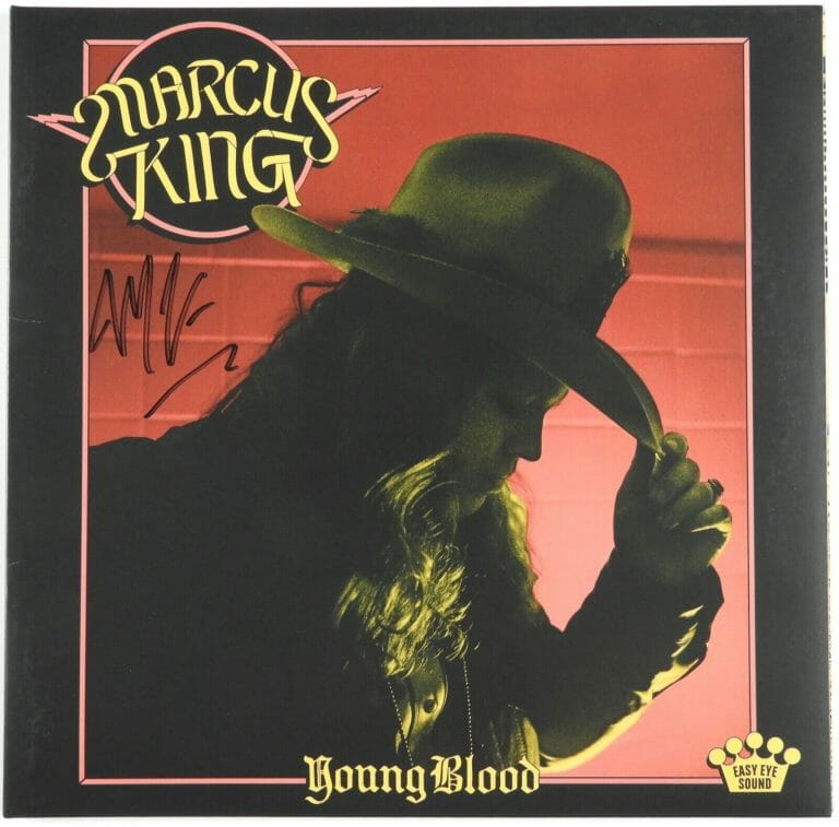 MARCUS KING JSA AUTOGRAPH SIGNED ALBUM RECORD VINYL YOUNG BLOOD
 COLLECTIBLE MEMORABILIA