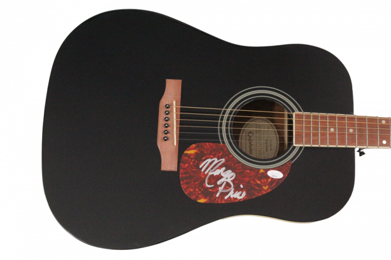 MARGO PRICE SIGNED AUTOGRAPH GIBSON EPIPHONE GUITAR – COUNTRY MUSIC BEAUTY JSA
 COLLECTIBLE MEMORABILIA