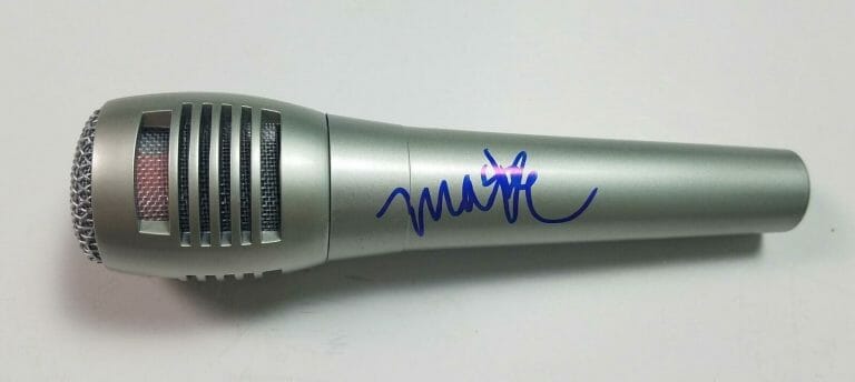 MASE AUTOGRAPHED SIGNED MICROPHONE RAP P. DIDDY BAD BOY RECORDS ACOA
 COLLECTIBLE MEMORABILIA