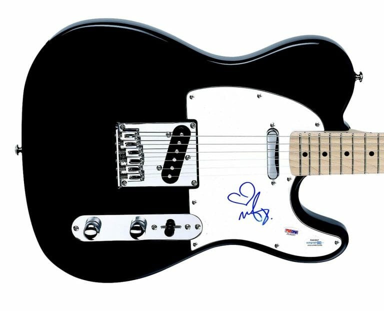 MOBY AUTOGRAPHED SIGNED GUITAR TECHNO DJ VEGAN ANIMAL RIGHTS ACOA PSA
 COLLECTIBLE MEMORABILIA
