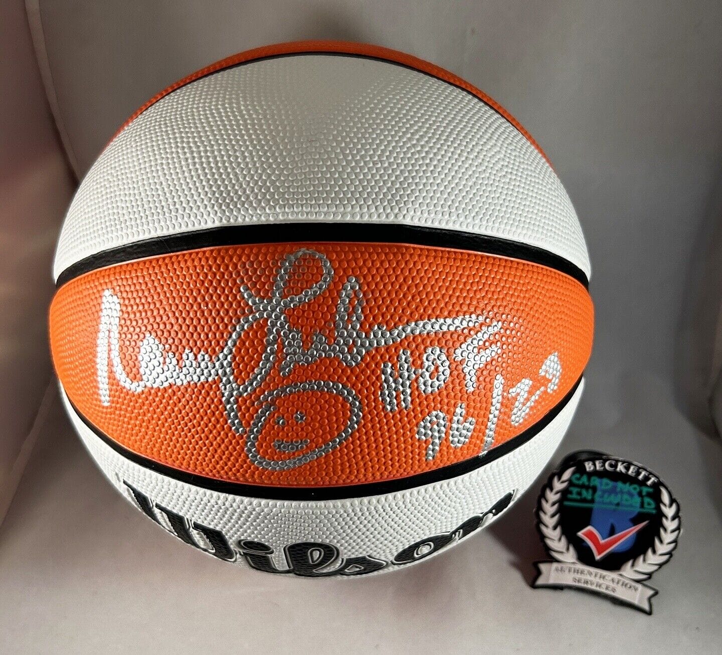 Nancy Lieberman Old Dominion Phoenix Mercury signed NCAA basketball proof Beckett COA Nancy Lieberman Old Dominion Phoenix Mercury signed NCAA basketball proof Beckett COA