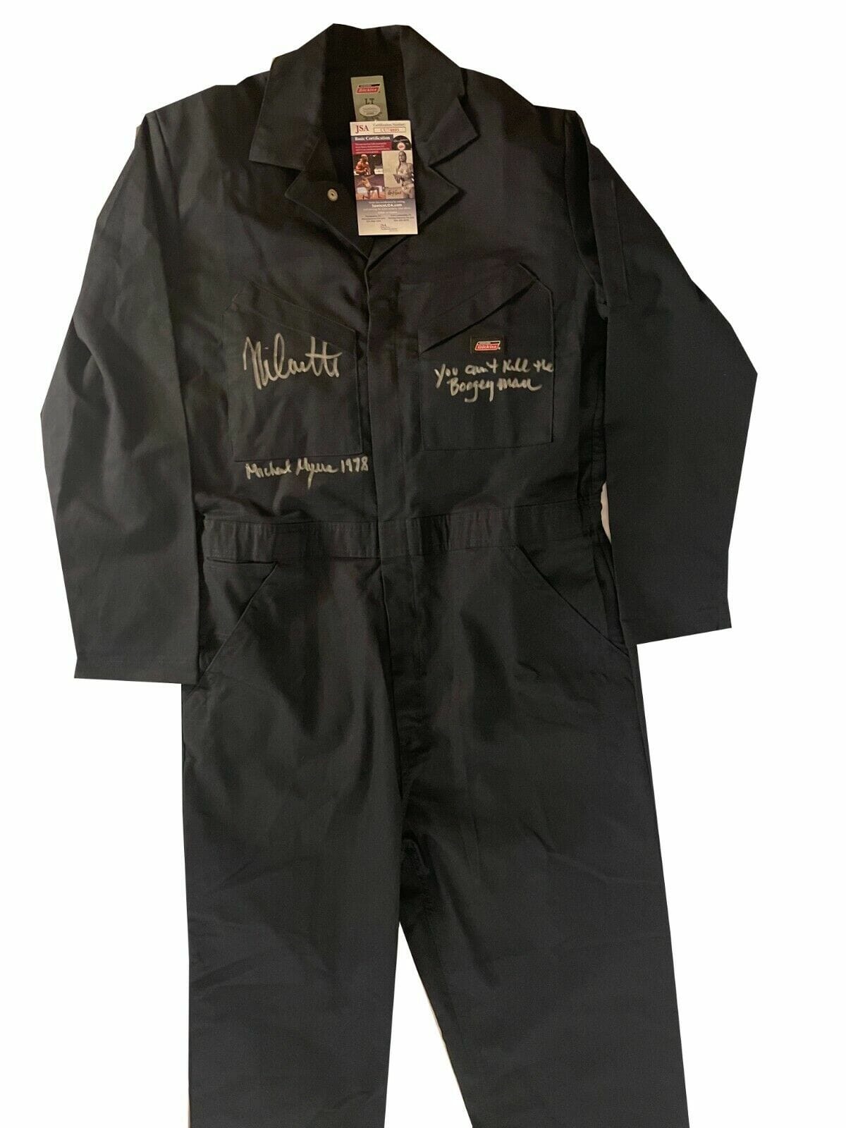 Nick Castle Signed & Inscribed Halloween Michael Myers Coveralls JSA COA
Opens in a new window or tab