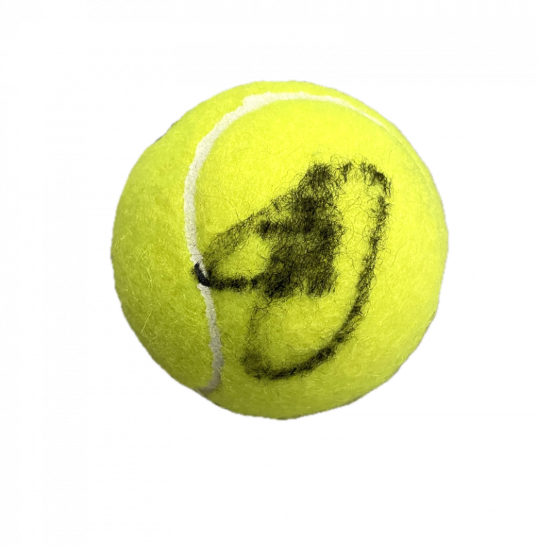 NOVAK DJOKOVIC SIGNED AUTOGRAPH TENNIS BALL – 24X GRAND SLAM CHAMPION W/ JSA COA
 COLLECTIBLE MEMORABILIA