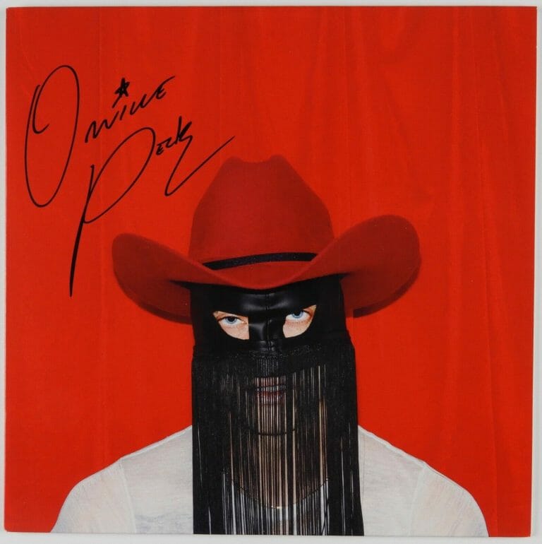 ORVILLE PECK JSA SIGNED AUTOGRAPH RECORD ALBUM VINYL LP
 COLLECTIBLE MEMORABILIA
