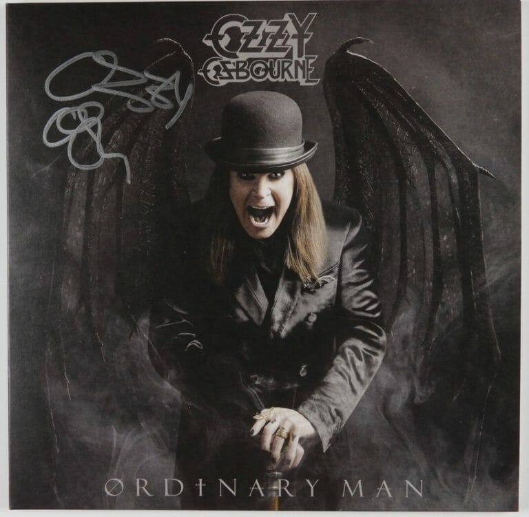 ozzy osbourne signed vinyl