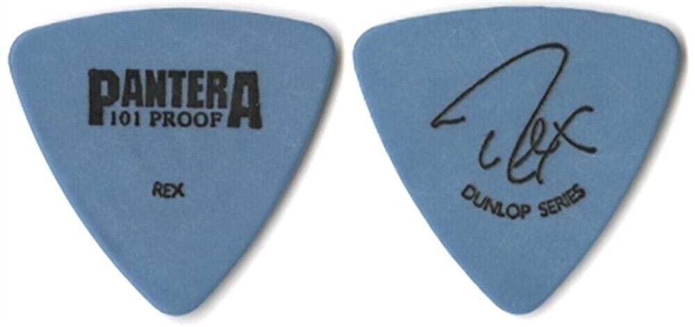 Pantera 1997 Dunlop Artist Series collectible Rex Brown signature ...