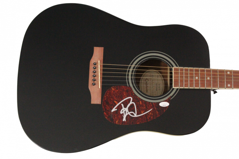 PAT GREEN SIGNED AUTOGRAPH GIBSON EPIPHONE GUITAR – COUNTRY MUSIC STAR JSA COA
 COLLECTIBLE MEMORABILIA